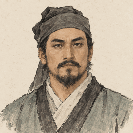 贯云石头像