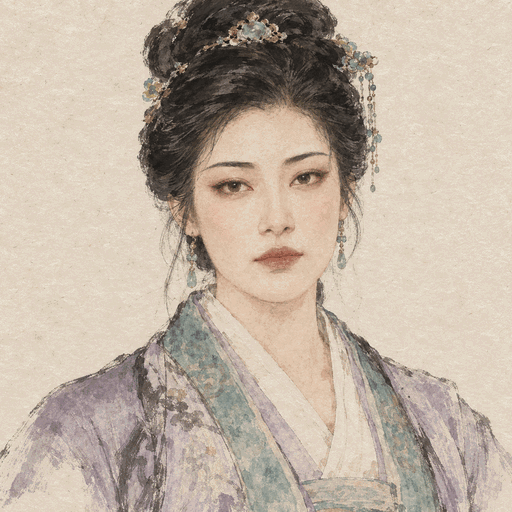 花蕊夫人头像