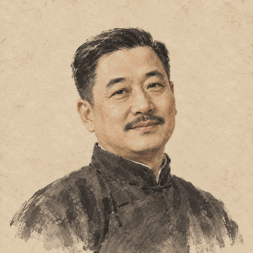 老舍头像