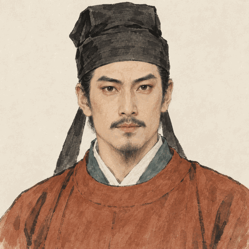 吕温头像