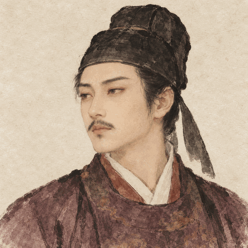 蜀主王衍头像
