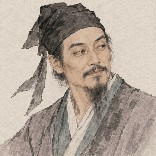 张岱头像